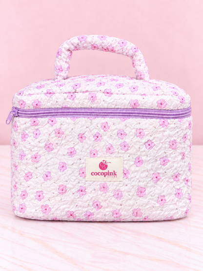 Cosmetiquera de Flores Coco Pink REF OH-26-234