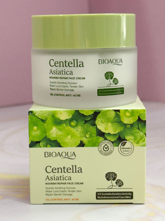 Crema facial de centella asiática Bioaqua