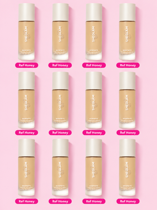 DOCENA Base Liquida Hidratante Foundation Ref Honey 30ml Sheglam