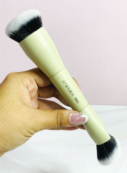 Brocha Duo Glam para base/productos en crema DB02 Atenea