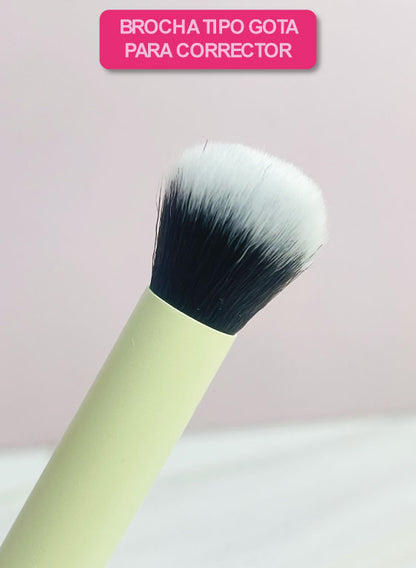 Brocha Duo Glam para base/corrector DB04 Atenea