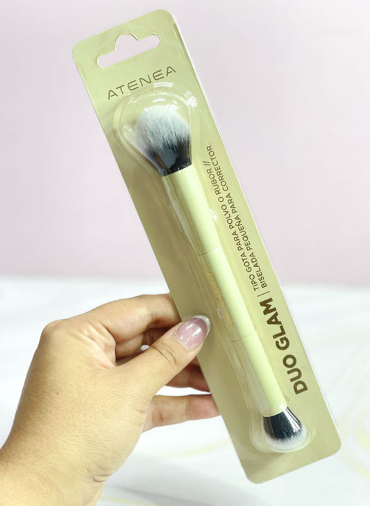 Brocha Duo Glam para polvo/corrector DB05 Atenea