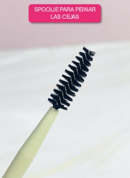 Brocha Duo Glam para cejas DB10 Atenea