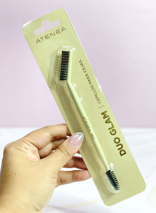 Brocha Duo Glam para cejas DB10 Atenea