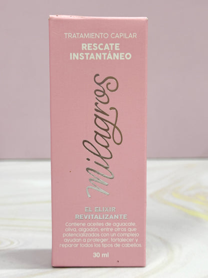 Ampolleta ROSADA elixir revitalizante milagros