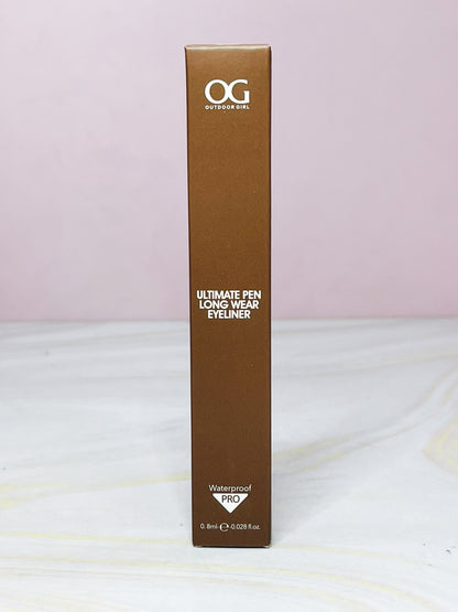 Delineador en plumón CAFÉ OG