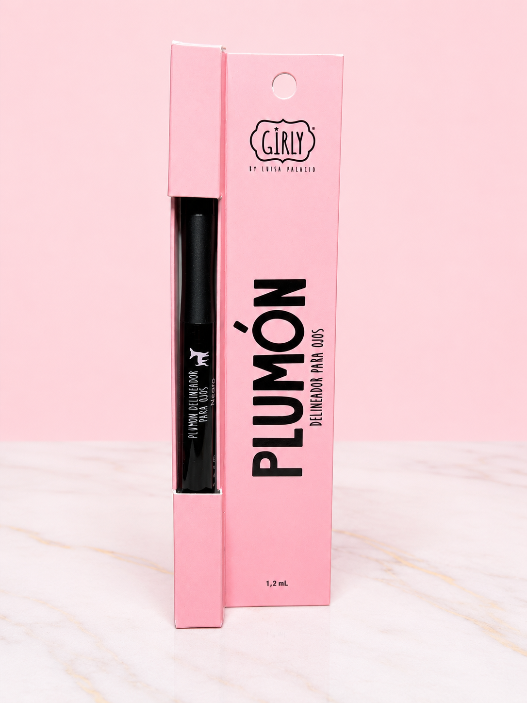 Delineador para ojos en plumón NEGRO Girly