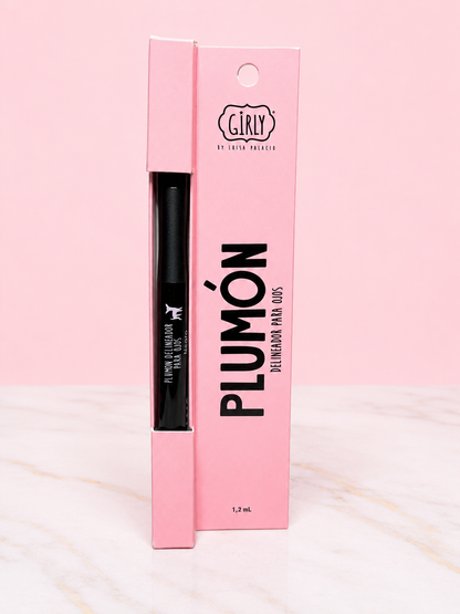 Delineador para ojos en plumón NEGRO Girly