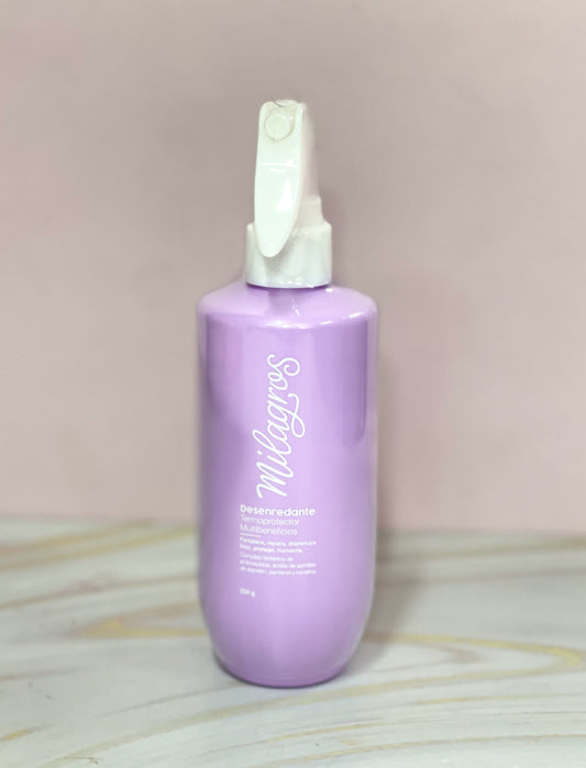 Desenredante termoprotector MORADO milagros