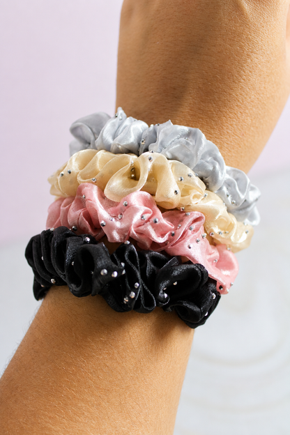 Docena de Moños Satin Destellos REF 3031-4 CLIP(P7-50-03)