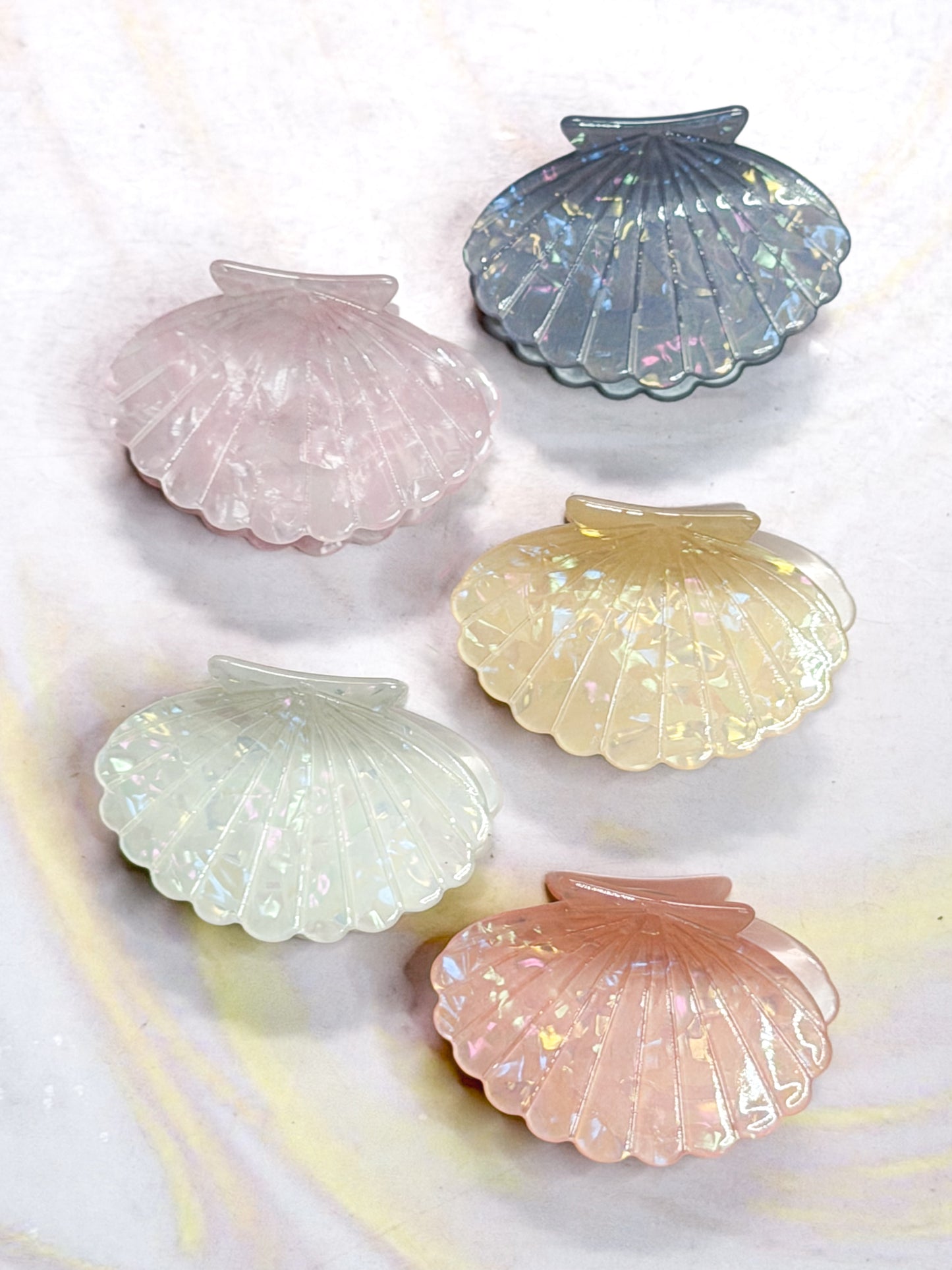 Docena de Pinzas MINI Concha pequeña REF 3768-6 CLIP