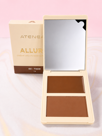 Duo de Bronzer en crema y compacto Allure Atenea