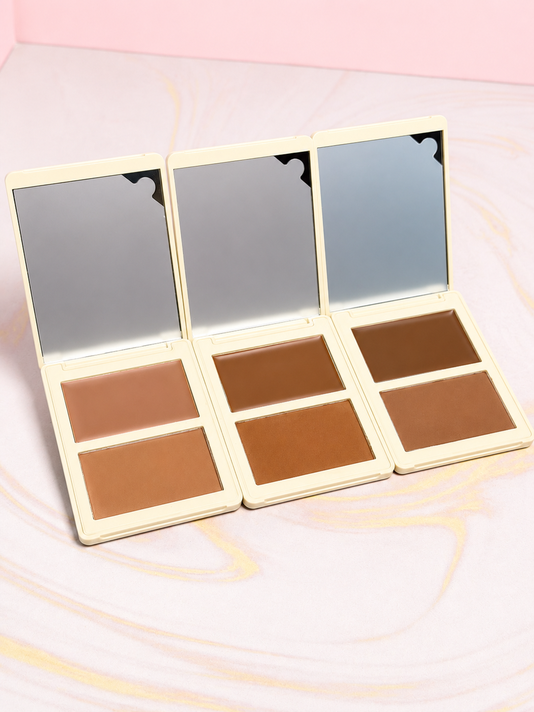 Duo de Bronzer en crema y compacto Allure Atenea