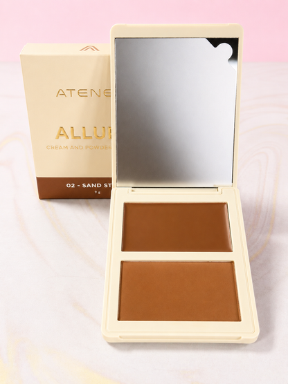 Duo de Bronzer en crema y compacto Allure Atenea