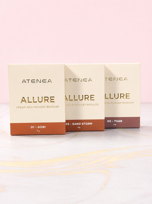 Duo de Bronzer en crema y compacto Allure Atenea