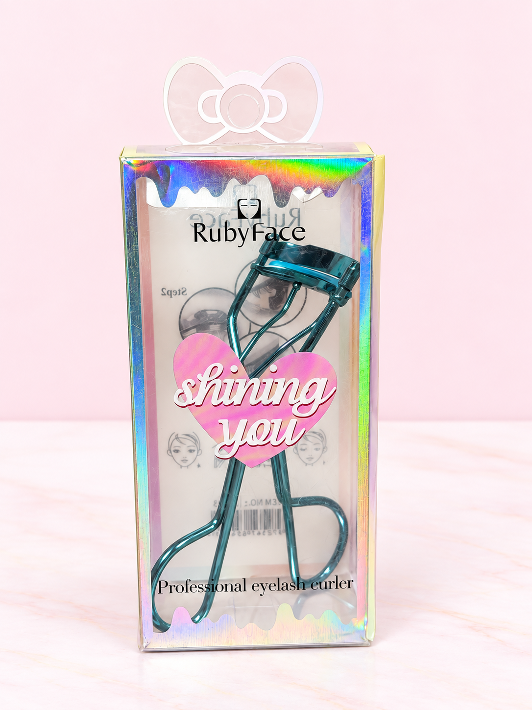 Encrespador Metalizado Professional Eyelash Curler REF OH-26-027 Ruby Face