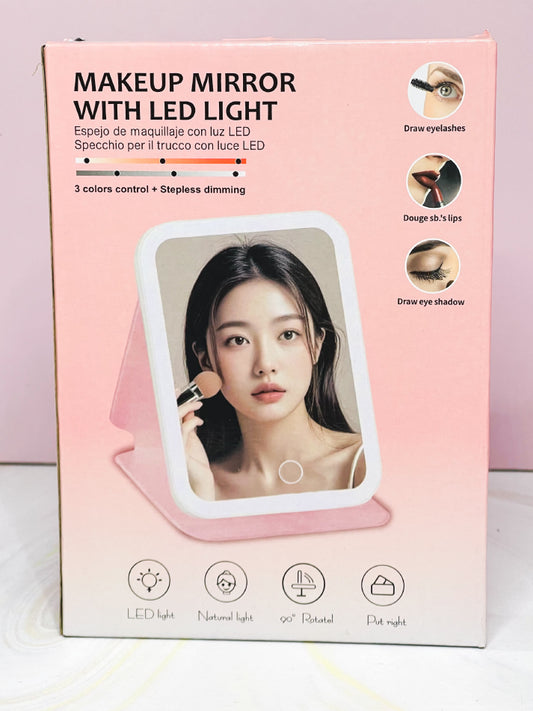 Espejo tablet con Luz y estuche Ref 35299-7