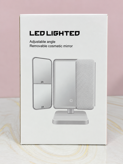 Espejo de Tocador Plegable LISO con Luz Led REF OH-26-266