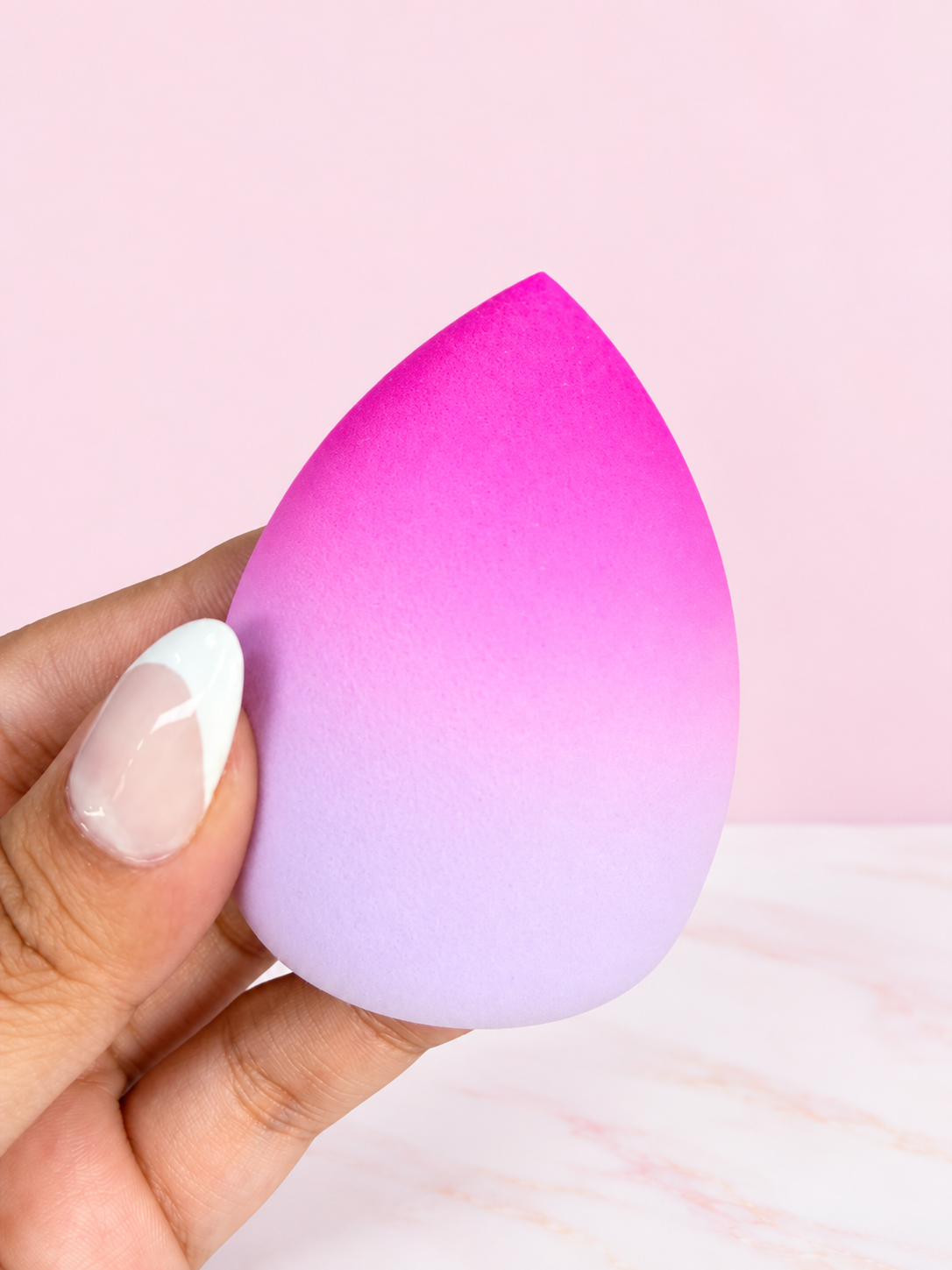 Esponja Bicolor Cosmetic Sponge Holder REF OH-26-033 Ruby Face