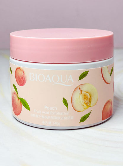 Exfoliante en gel facial de durazno Bioaqua