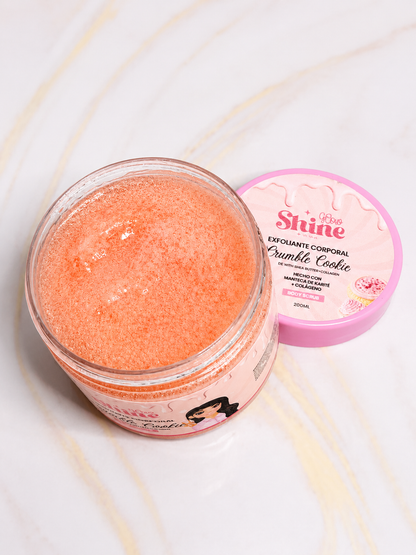 Exfoliante Corporal Crumble Cookie Glow Shine By Yaja