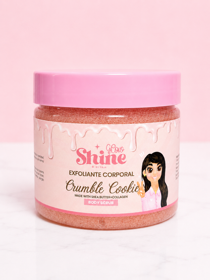 Exfoliante Corporal Crumble Cookie Glow Shine By Yaja