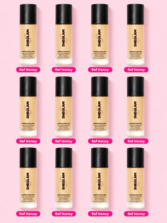 DOCENA Base Liquida Mate Complexion Pro REF Honey 30ml Sheglam
