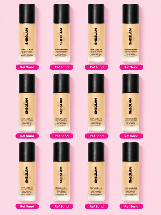 DOCENA Base Liquida Mate Complexion Pro Ref Sand 30ml Sheglam