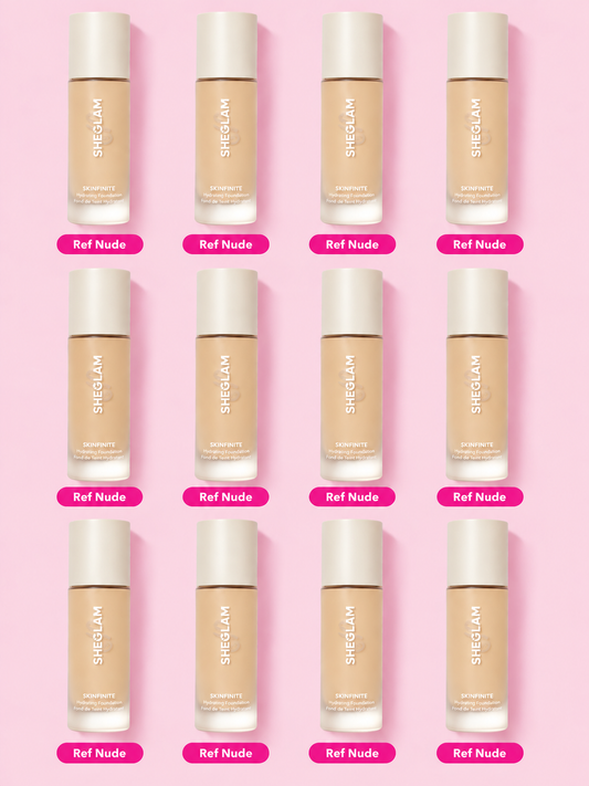 DOCENA Base Liquida Hidratante Foundation Ref Nude 30ml Sheglam