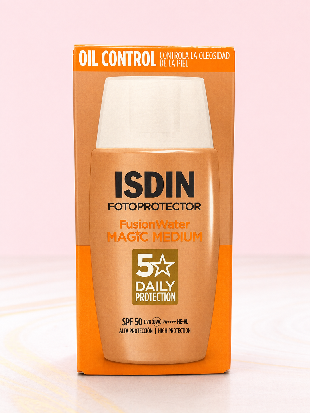 Fotoprotector Fusion Water Magic X 50 ml TONO MEDIUM ISDIN