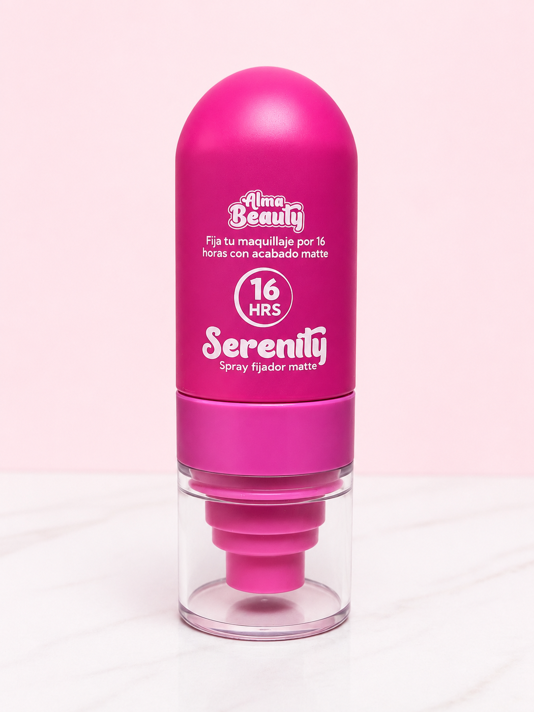 Fijador Matte 16 horas Serenity MORADO Alma Beauty