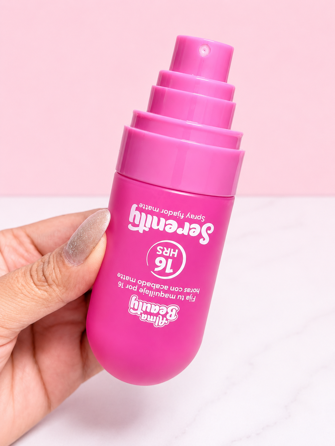 Fijador Matte 16 horas Serenity MORADO Alma Beauty