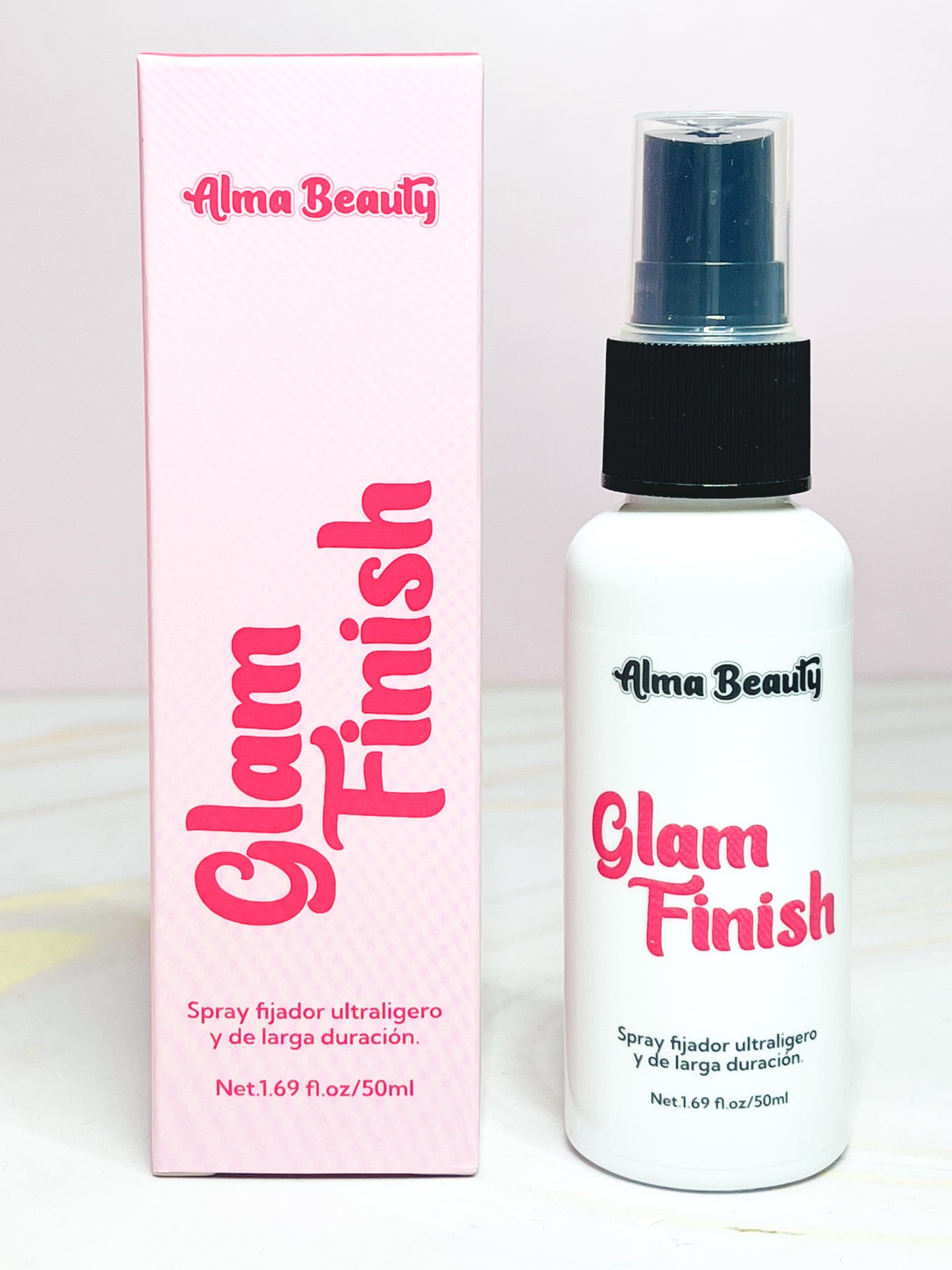 Fijador de maquillaje Glam Finish Alma Beauty