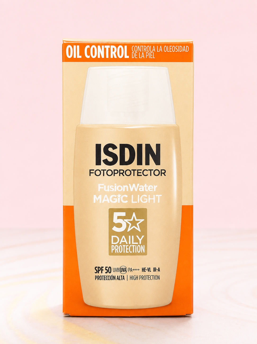 Fotoprotector Fusion Water Magic X 50 ml TONO LIGHT ISDIN