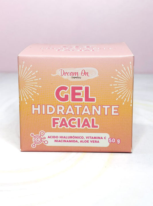Gel hidratante facial vitamina C y niacinamida 50 gr Dream On Cosmetics
