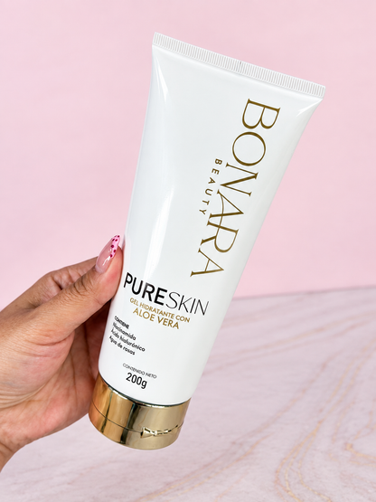 Gel Facial de Aloe Vera Pure Skin Bonara Beauty