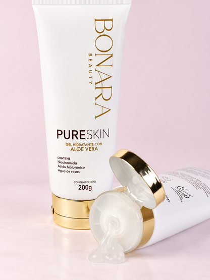 Gel Facial de Aloe Vera Pure Skin Bonara Beauty
