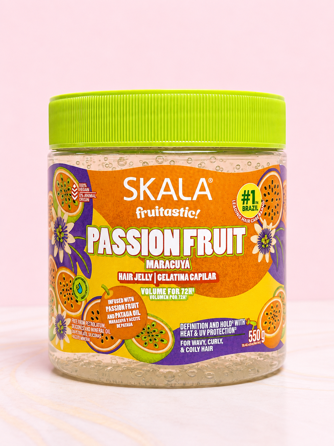 Gelatina Capilar Fruitastic Ref MARACUYÁ PASSION FRUIT Skala
