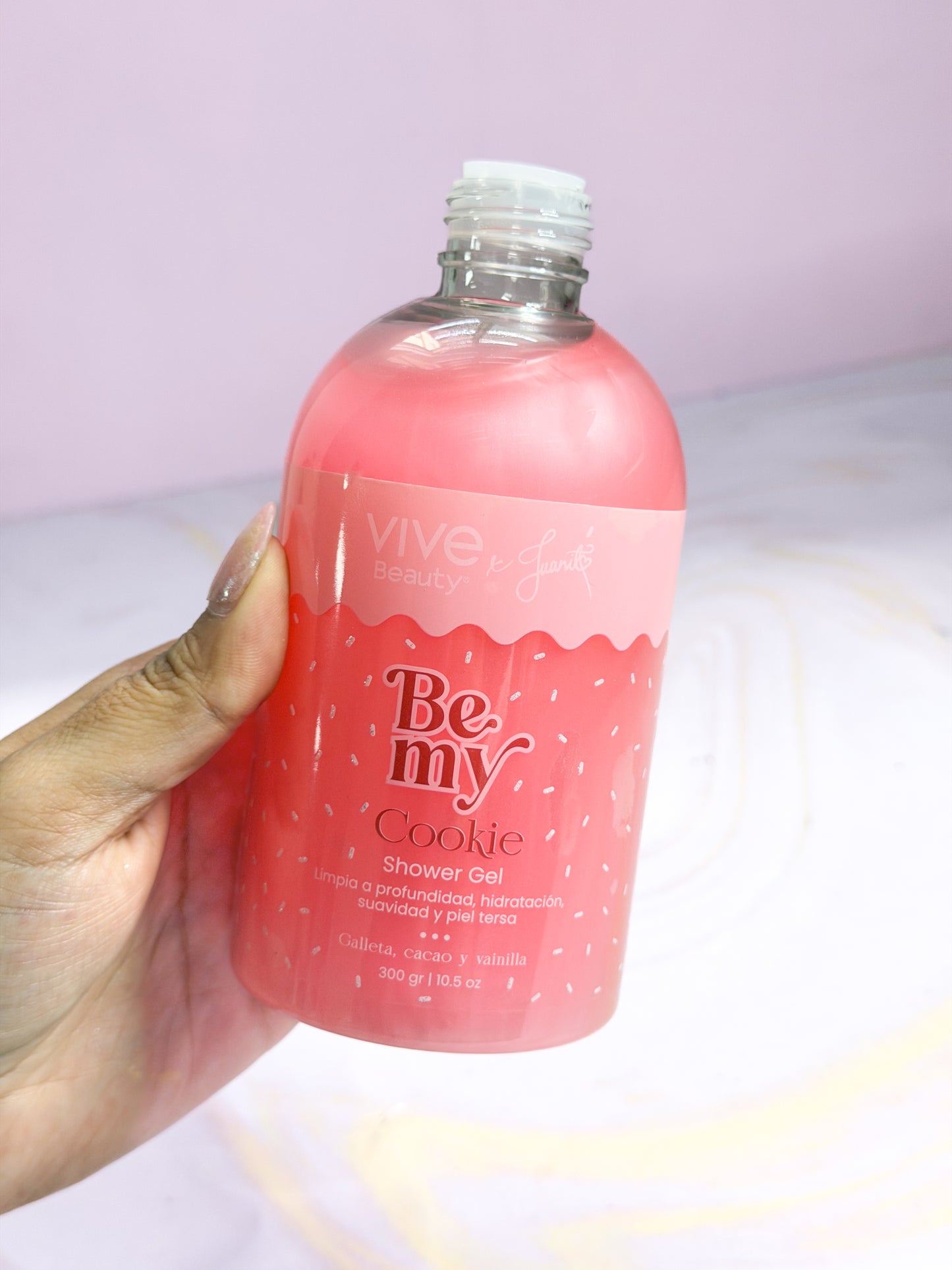Gel de Ducha Be My Cookie Juanito x Vive Beauty