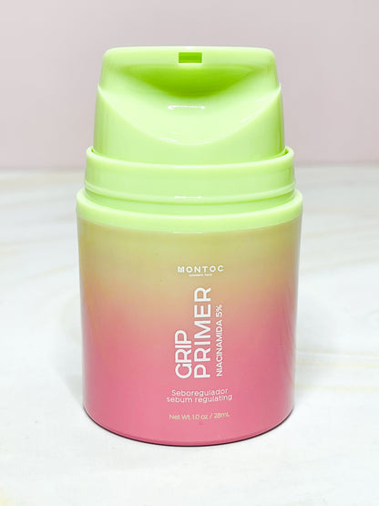 Grip Primer niacinamida 5% ROSADO CON VERDE Montoc