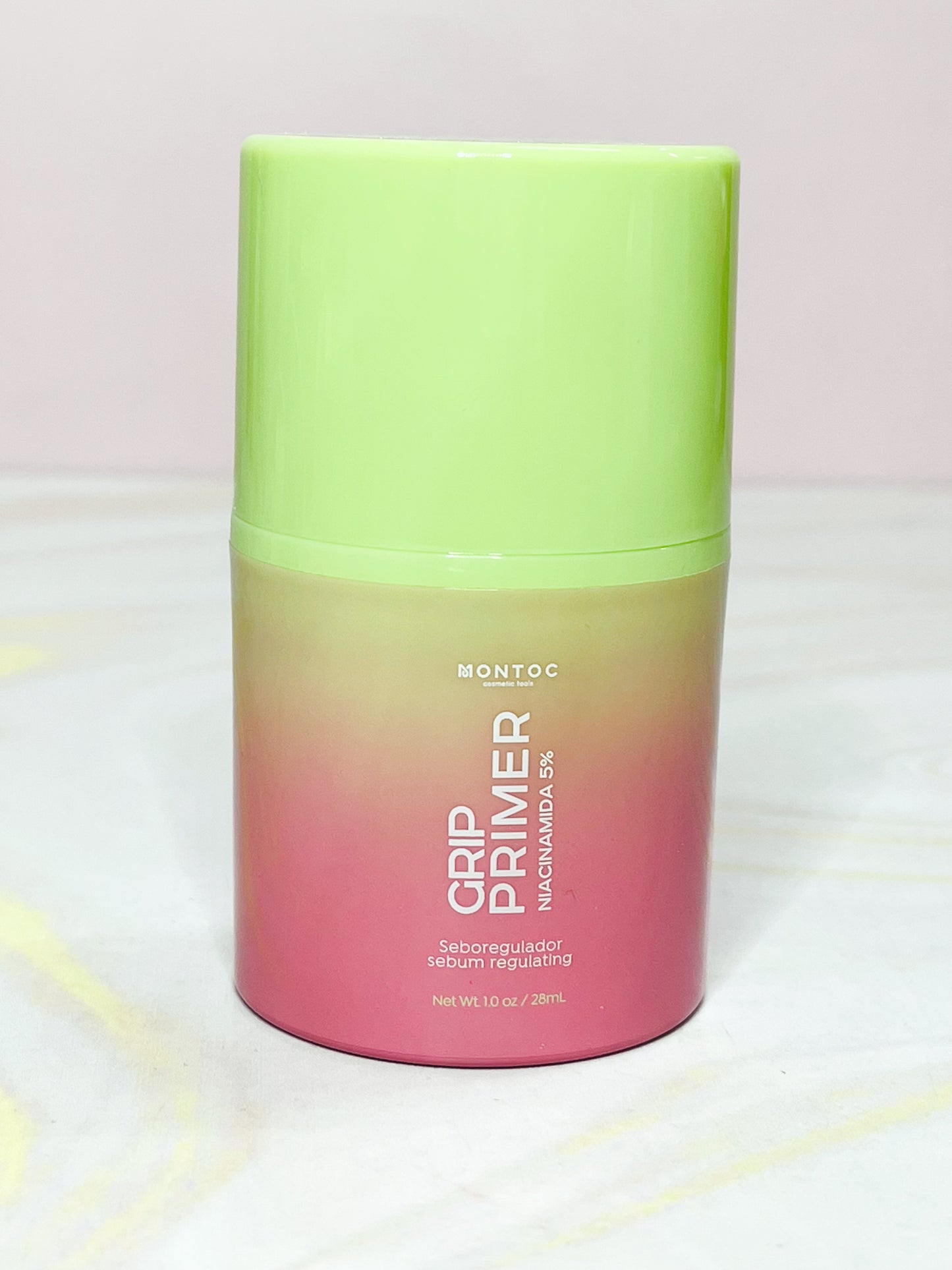 Grip Primer niacinamida 5% ROSADO CON VERDE Montoc