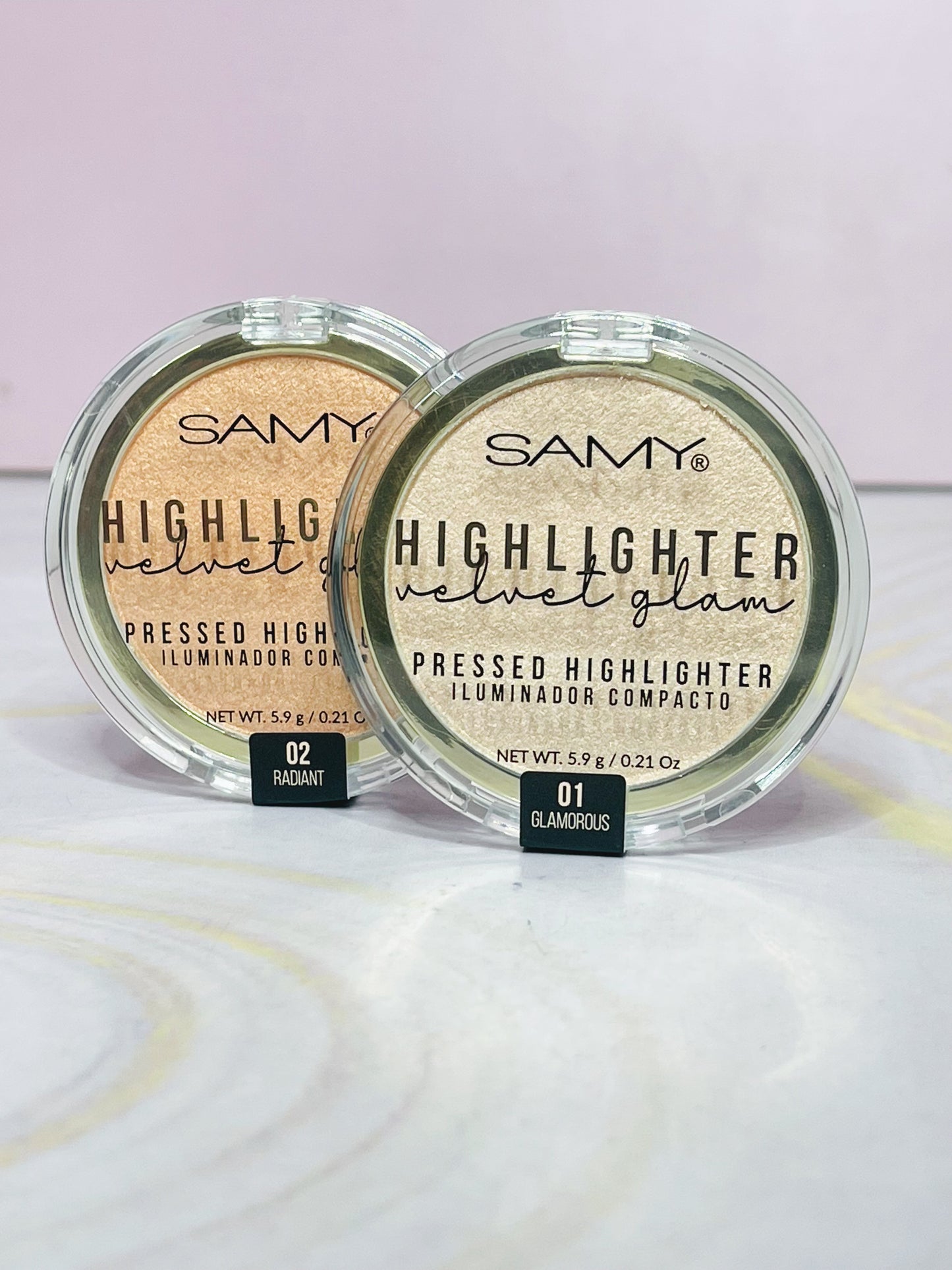 Iluminador Velvet Glam Samy