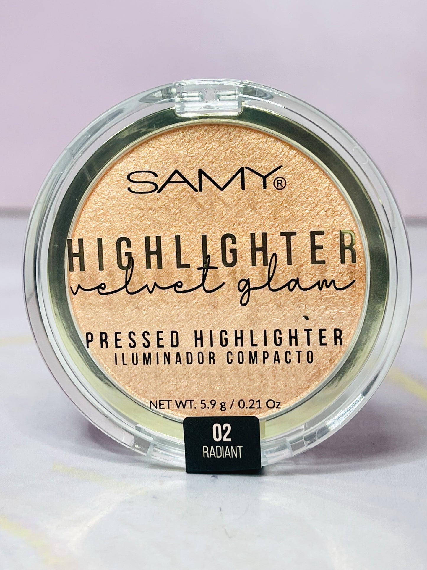 Iluminador Velvet Glam Samy