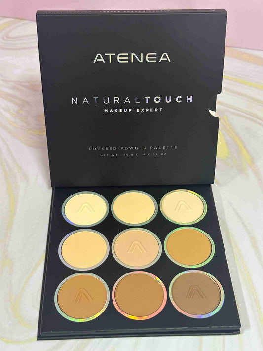 Paleta de polvos natural touch Atenea