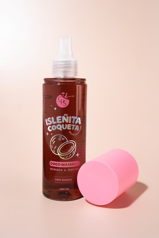 Splash Corporal Isleñita Coqueta con aroma a Coco Masmelo 200 ml Coco Pink