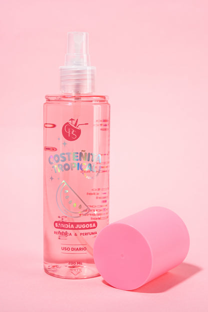 Splash Corporal Costeñita Tropical con aroma a Sandía 200 ml Coco Pink