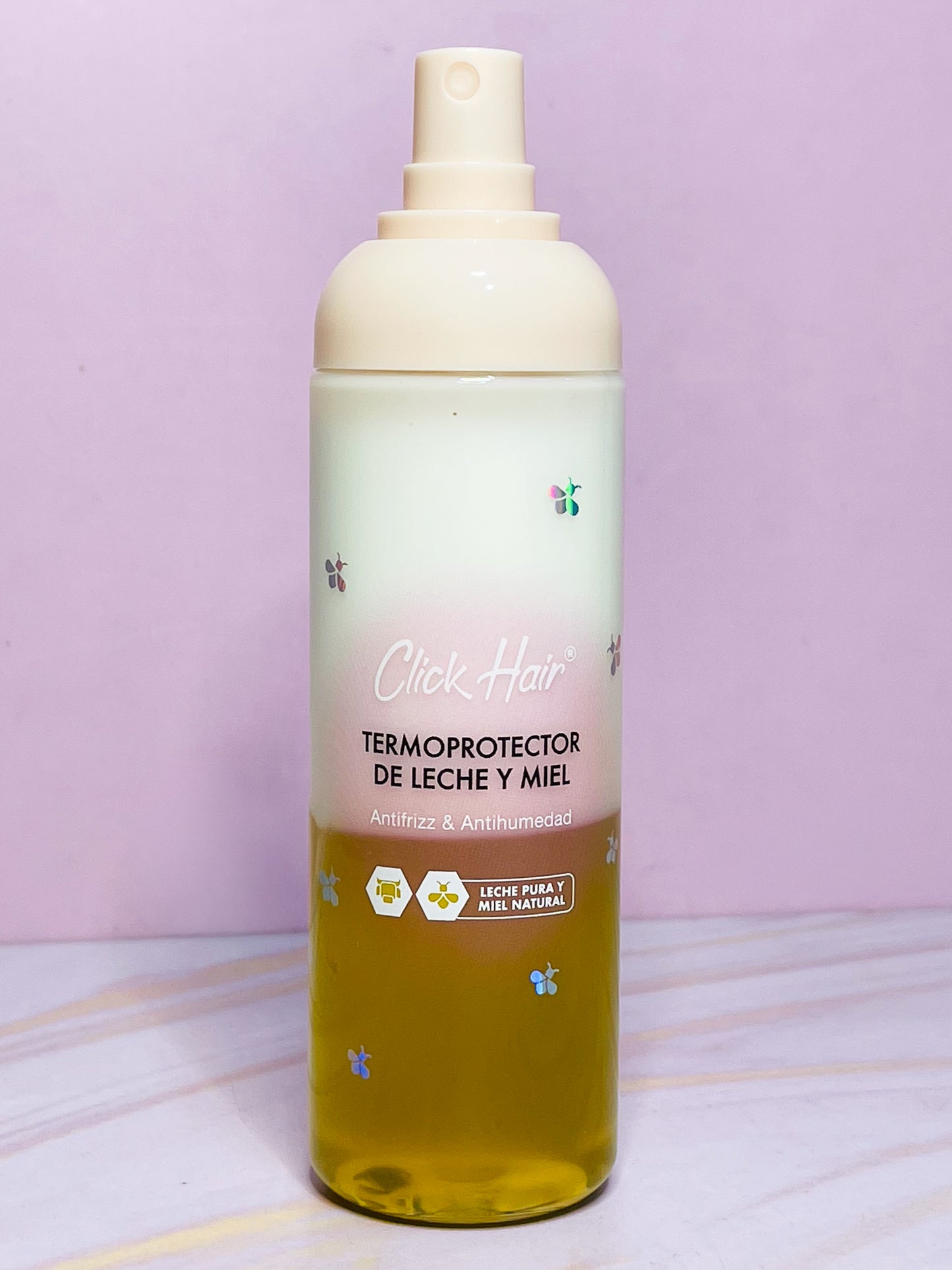 Termoprotector Bifásico Leche y Miel Click Hair
