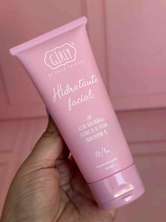 Hidratante facial con ácido hialurónico Girly