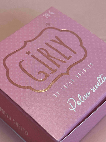 Polvo suelto grande Girly