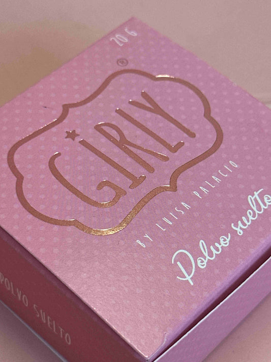 Polvo suelto grande Girly